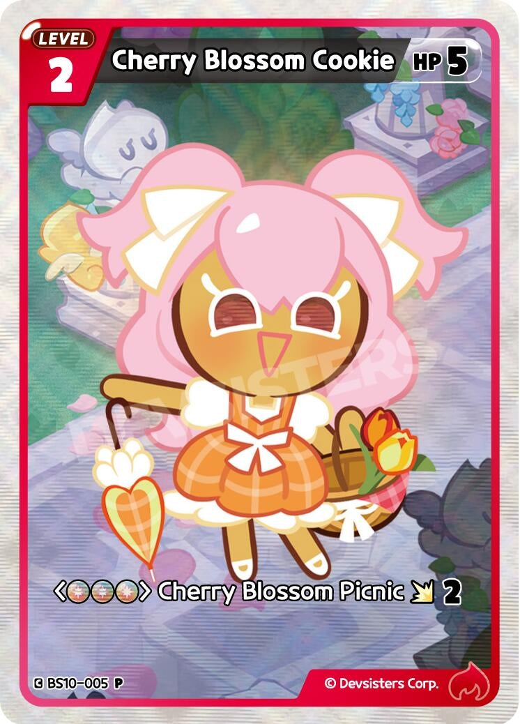 Image for Cherry Blossom Cookie (BS10-005) (P) - CookieRun: Braverse TCG