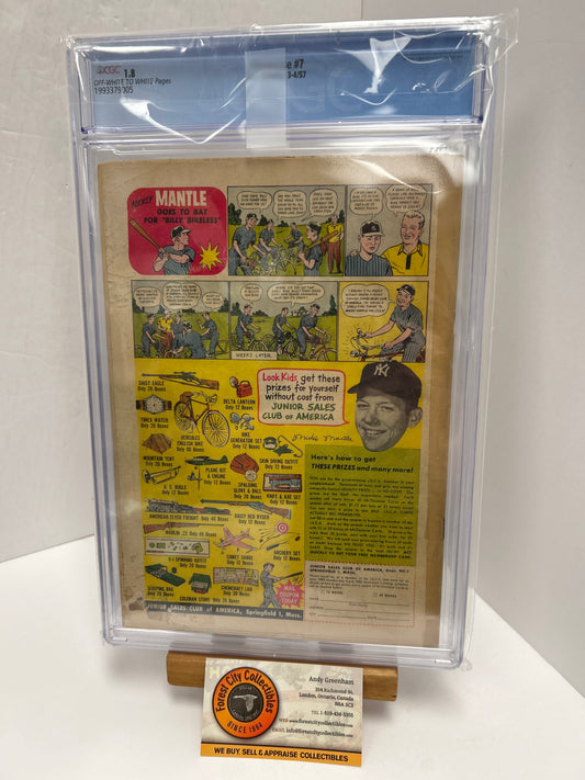 Showcase #7 (Off-White to White Pages) {CGC 1.8}