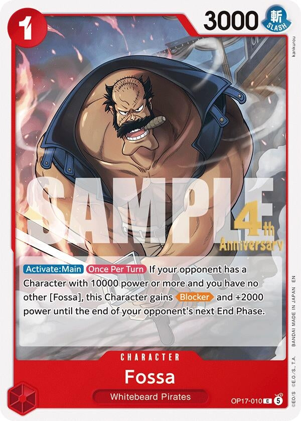 Image for Fossa (OP17-010) (OP17 RE) - One Piece Card Game