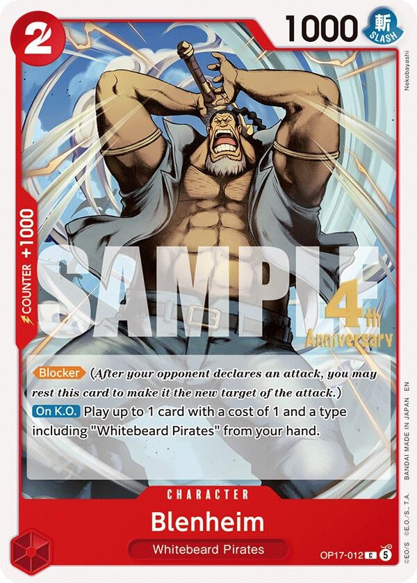 Image for Blenheim (OP17-012) (OP17 RE) - One Piece Card Game