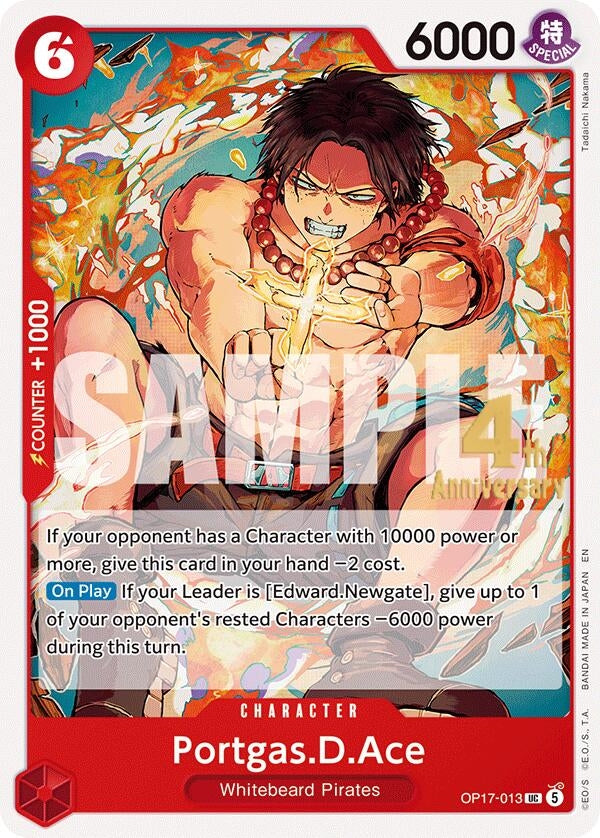 Image for Portgas.D.Ace (OP17-013) (OP17 RE) - One Piece Card Game