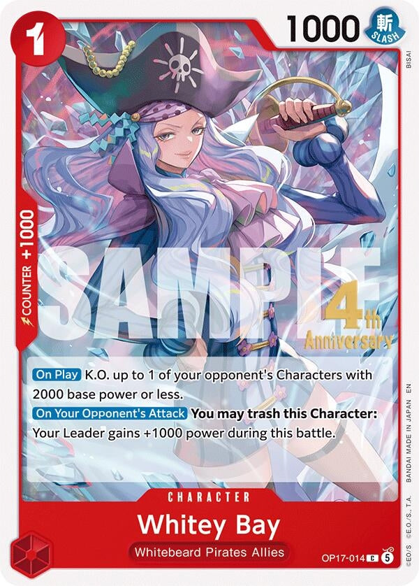 Image for Whitey Bay (OP17-014) (OP17 RE) - One Piece Card Game