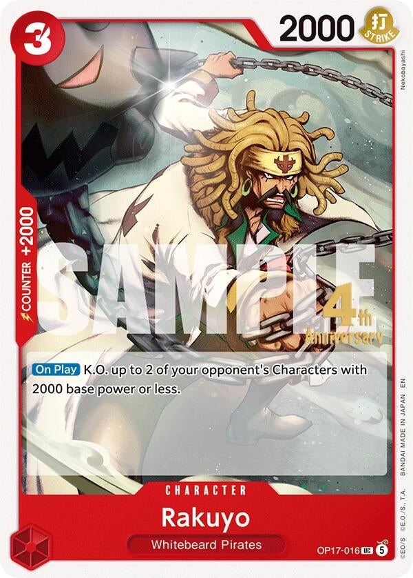 Image for Rakuyo (OP17-016) (OP17 RE) - One Piece Card Game