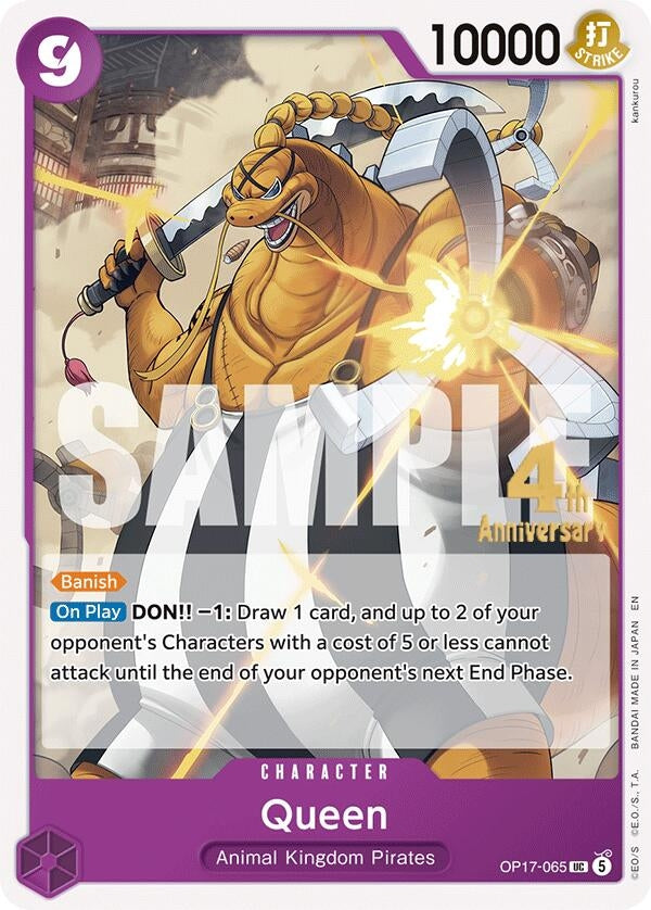 Image for Queen (OP17-065) (OP17 RE) - One Piece Card Game