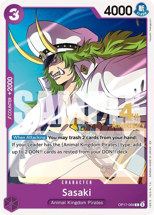 Image for Sasaki (OP17-068) (OP17 RE) - One Piece Card Game