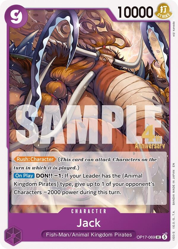 Image for Jack (OP17-069) (OP17 RE) - One Piece Card Game
