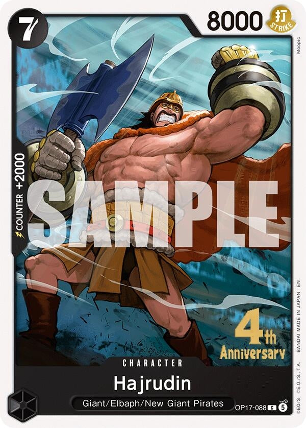 Image for Hajrudin (OP17-088) (OP17 RE) - One Piece Card Game