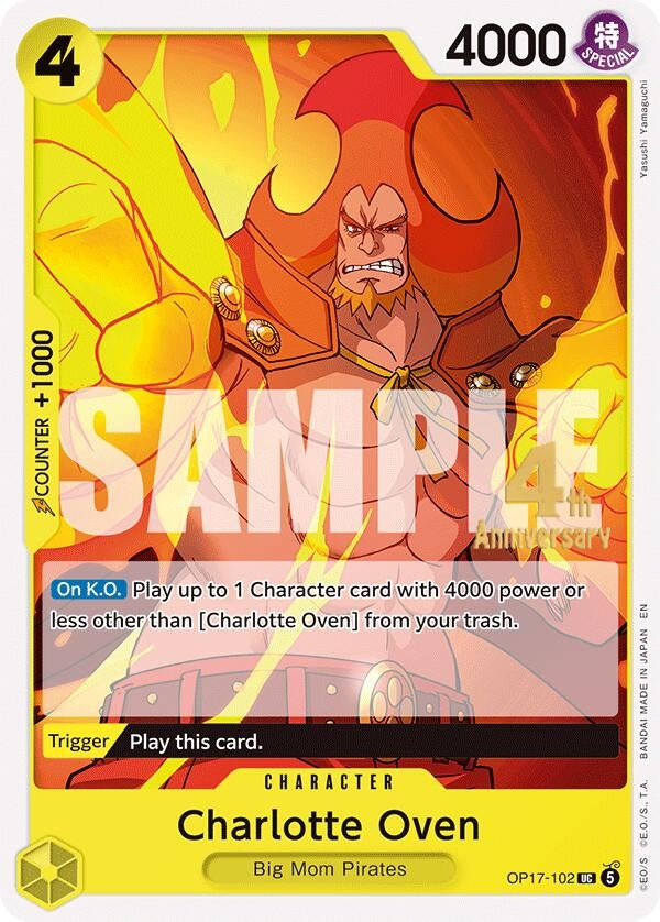 Image for Charlotte Oven (OP17-102) (OP17 RE) - One Piece Card Game