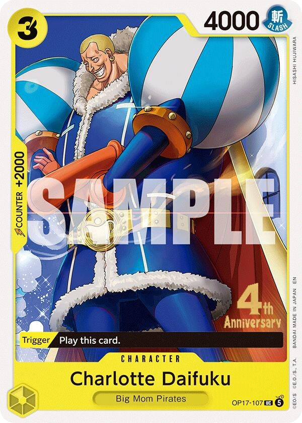 Image for Charlotte Daifuku (OP17-107) (OP17 RE) - One Piece Card Game