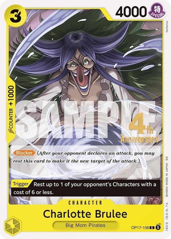 Image for Charlotte Brulee (OP17-108) (OP17 RE) - One Piece Card Game