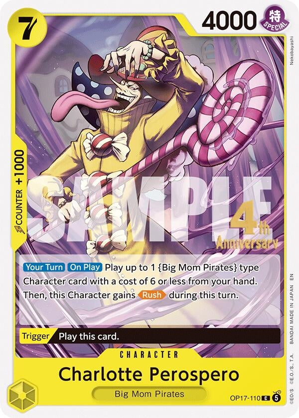 Image for Charlotte Perospero (OP17-110) (OP17 RE) - One Piece Card Game