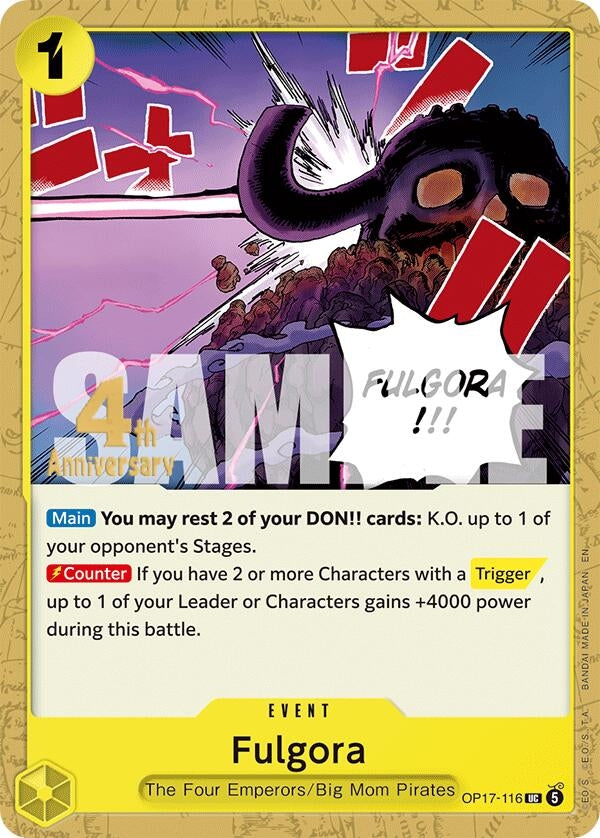 Image for Fulgora (OP17-116) (OP17 RE) - One Piece Card Game