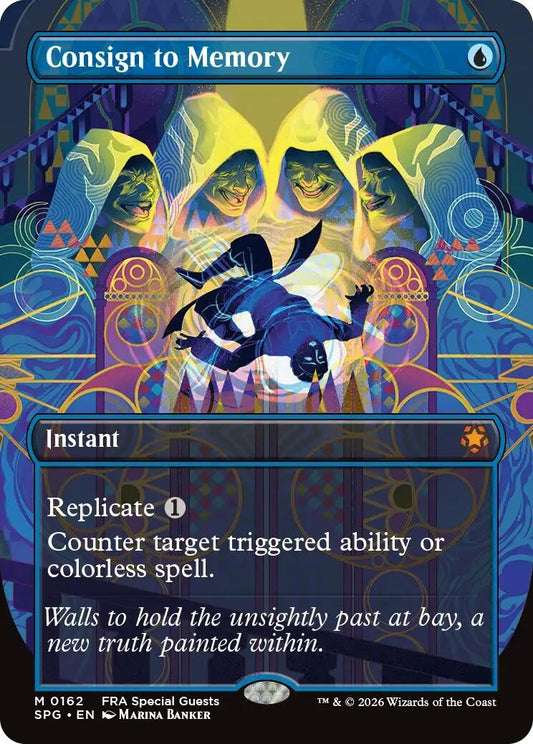 Image for Consign to Memory (Borderless) (162) (SPG) - Magic: The Gathering