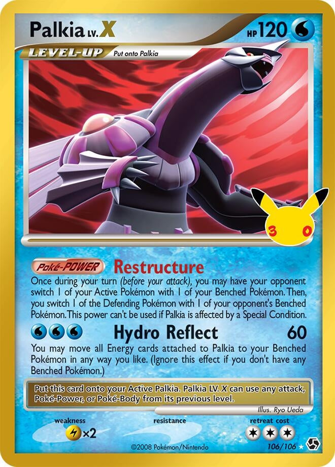 Image for Palkia LV.X (106/106) (30C) - Pokemon