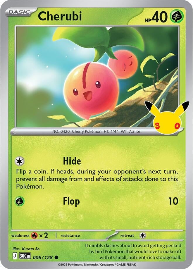 Image for Cherubi (006/128) (30C) - Pokemon