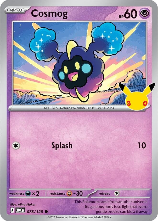 Image for Cosmog (078/128) (30C) - Pokemon