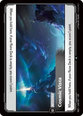 Image for Cosmic Vista (160/167) (RAD) - Riftbound: League of Legends Trading Card Game