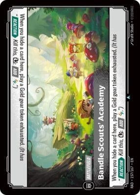 Image for Bandle Scouts' Academy (157/167) (RAD) - Riftbound: League of Legends Trading Card Game