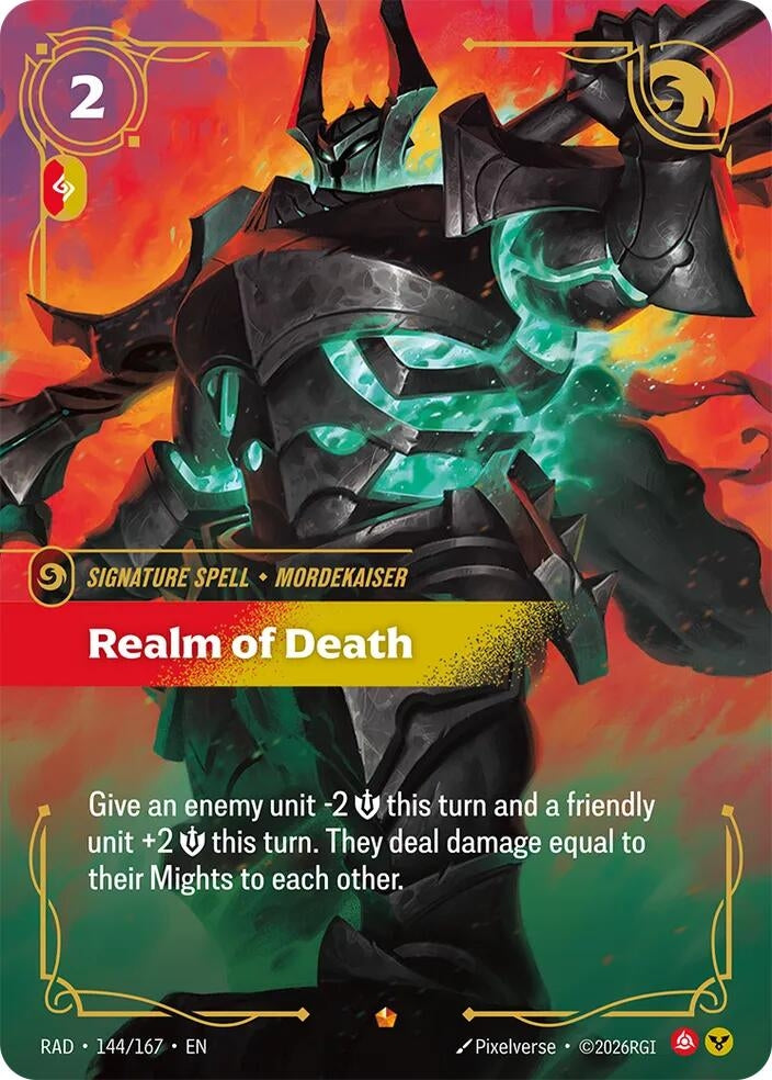 Image for Realm of Death (144/167) (RAD) - Riftbound: League of Legends Trading Card Game