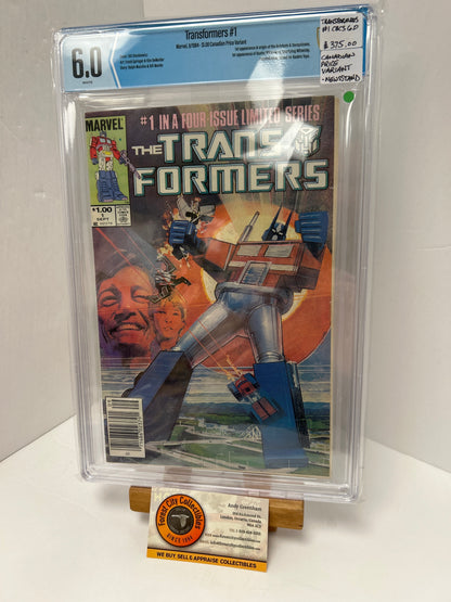 Transformers #1 (White Pages) {CBCS 6.0}