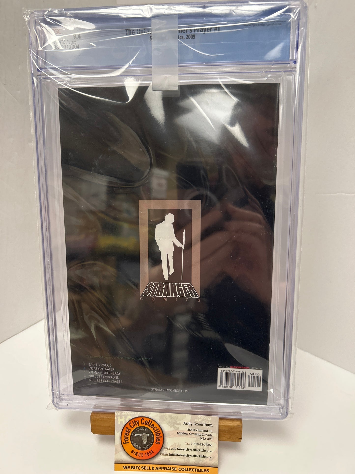 The Untamed: A Sinner's prayer #1 (White Pages) {CGC 9.4}