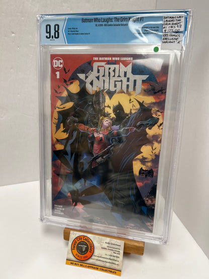Batman Who laughs: The Grim Knight #1 (White Pages) {CBCS 9.8}