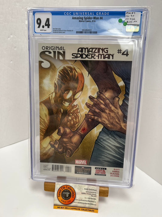 Amazing Spider-man #4 (White Pages) {CGC 9.4}