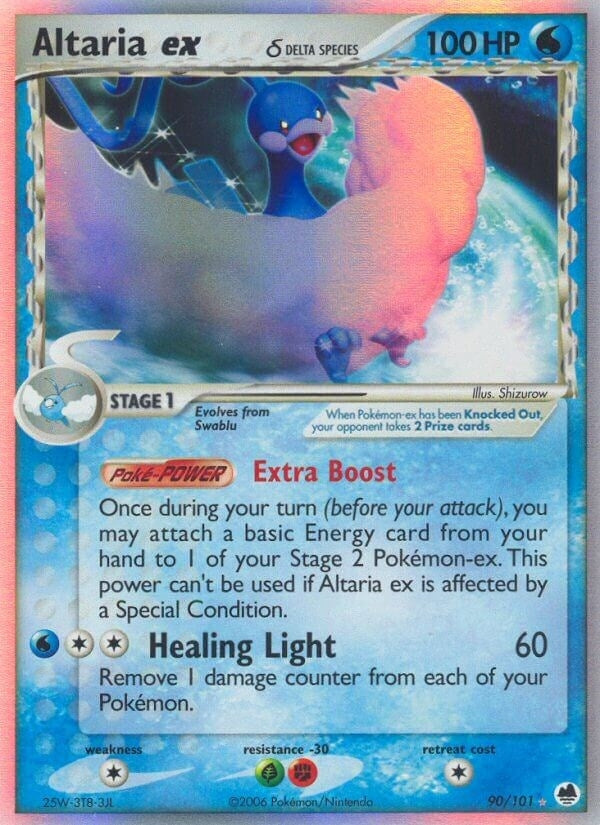 Image for Altaria ex (Delta Species) (90/101) (DF) - Pokemon