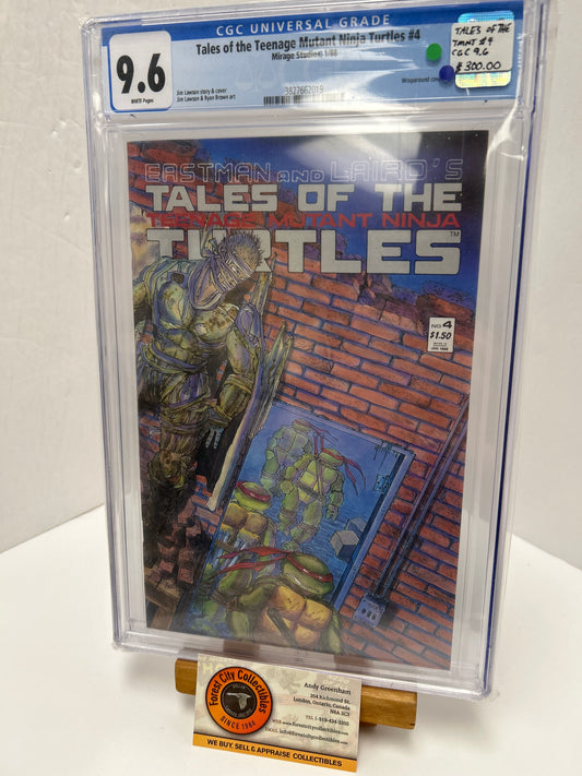 Tales of the Teenage Mutant Ninja Turtles #4 (White Pages) {CGC 9.6}