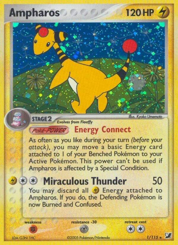 Image for Ampharos (1/115) (UF) - Pokemon