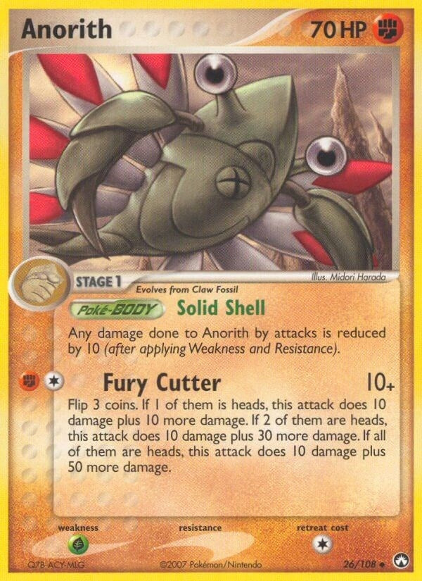 Image for Anorith (26/108) (PK) - Pokemon