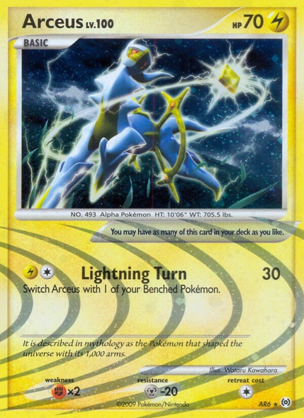 Image for Arceus (AR6) (AR6) (AR) - Pokemon