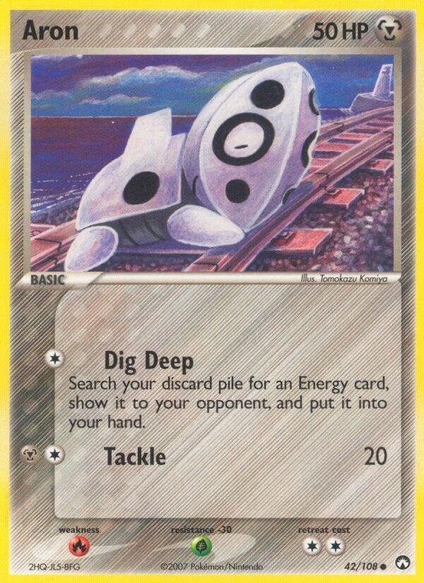 Image for Aron (42/108) (PK) - Pokemon