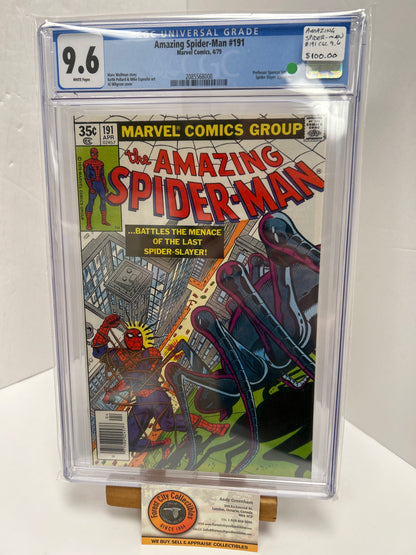 Amazing Spider-man #191 (White Pages) {CGC 9.6}