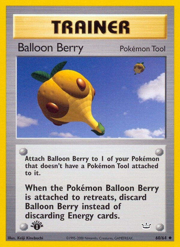 Image for Balloon Berry (60/64) (N3) - Pokemon