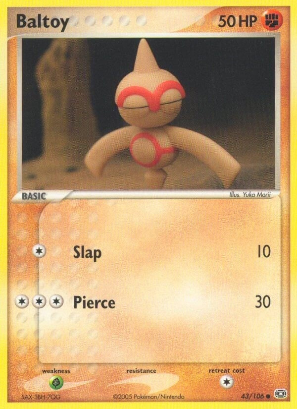 Image for Baltoy (43/106) (EM) - Pokemon
