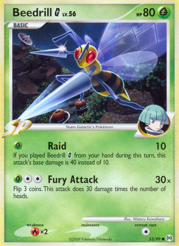 Image for Beedrill G (53/99) (AR) - Pokemon