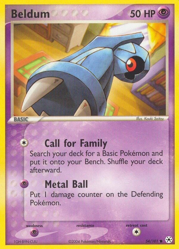 Image for Beldum (54/101) (HL) - Pokemon