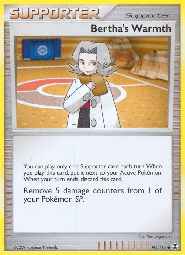 Image for Bertha's Warmth (90/111) (RR) - Pokemon