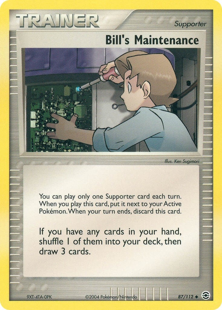 Image for Bill's Maintenance (87/112) (RG) - Pokemon