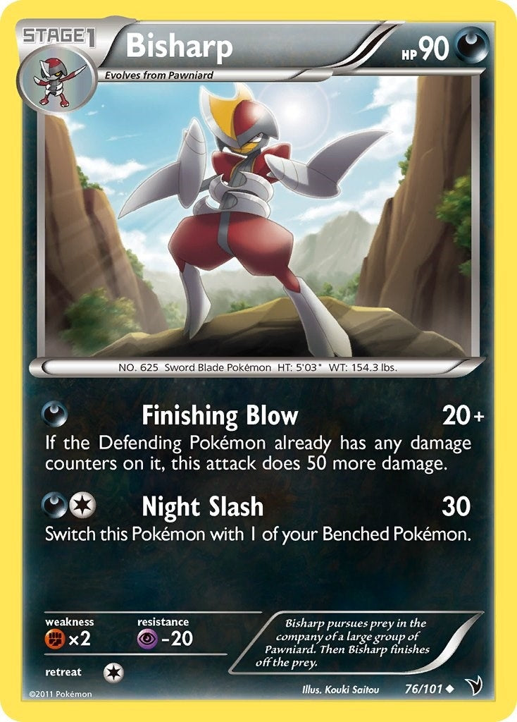 Image for Bisharp (76) (76/101) (NVI) - Pokemon