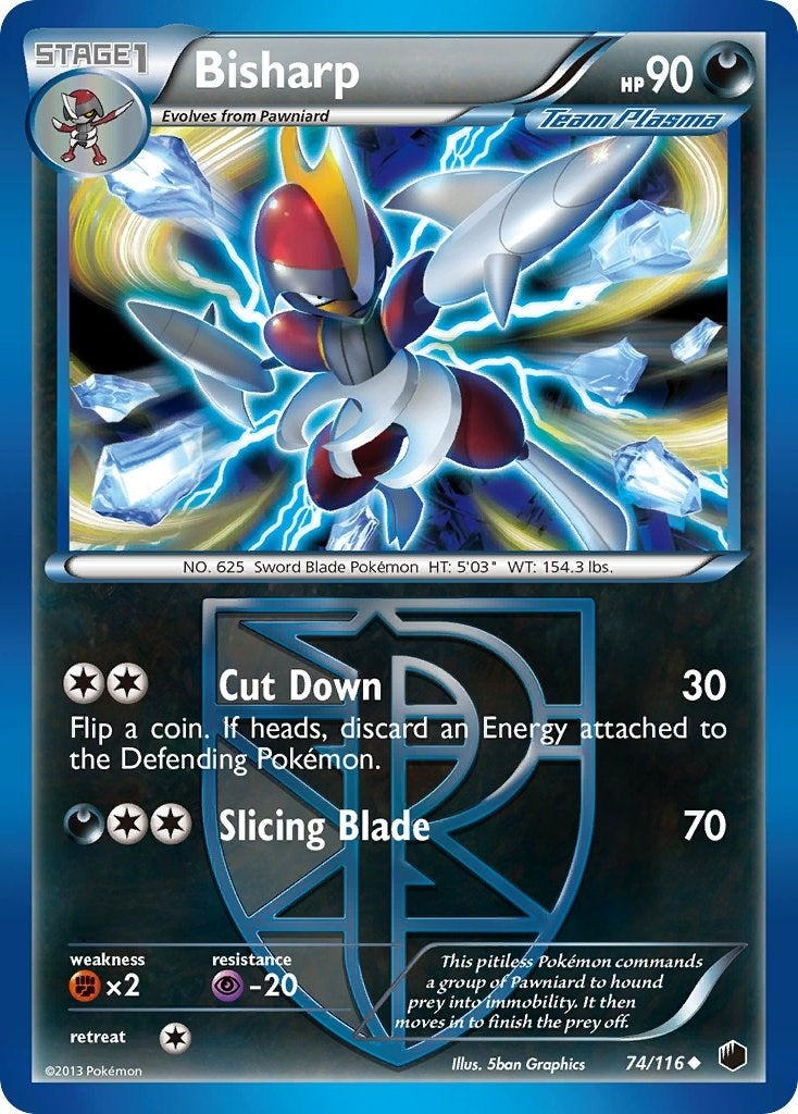 Image for Bisharp (Team Plasma) (74) (74/116) (PLF) - Pokemon