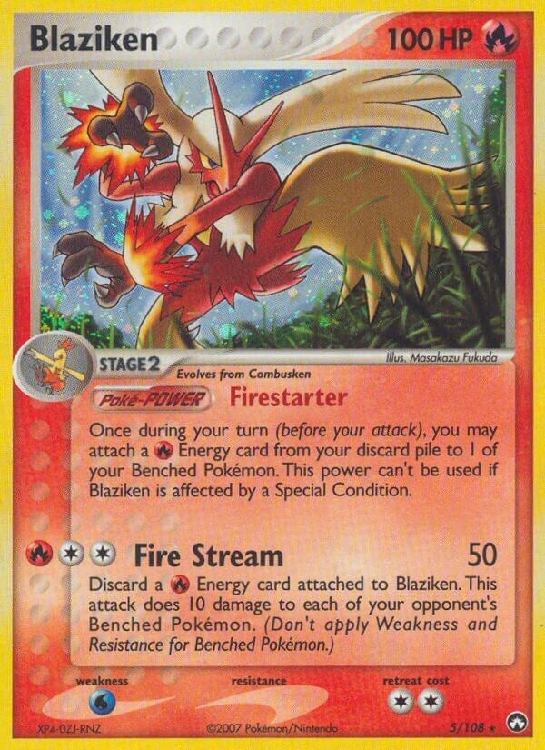 Image for Blaziken (5/108) (PK) - Pokemon