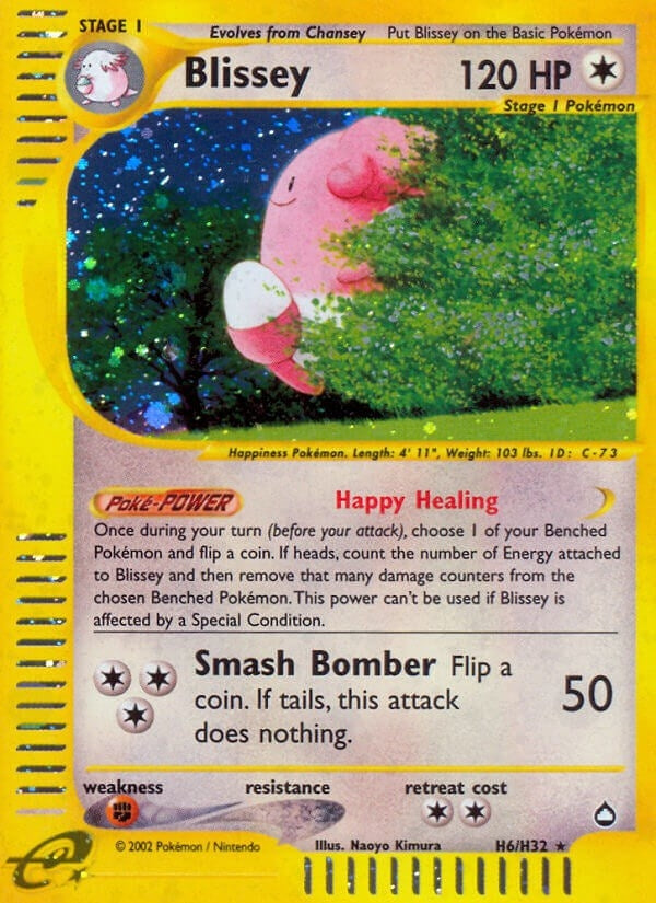 Image for Blissey (H6) (H06/H32) (AQ) - Pokemon