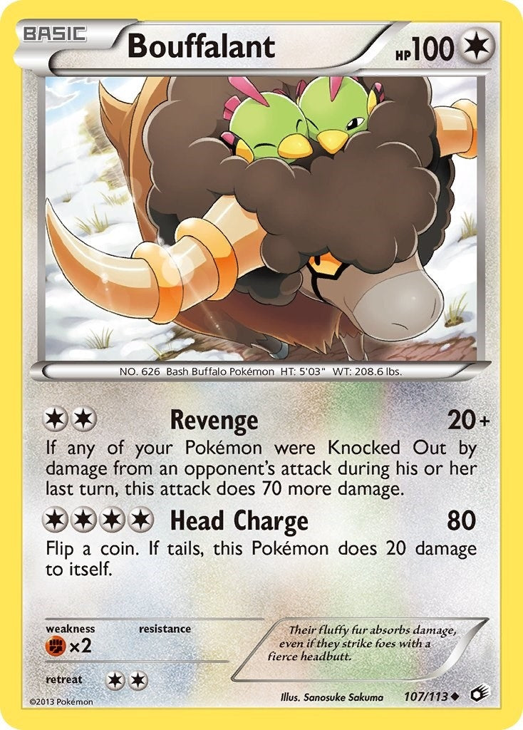 Image for Bouffalant (107/113) (LTR) - Pokemon