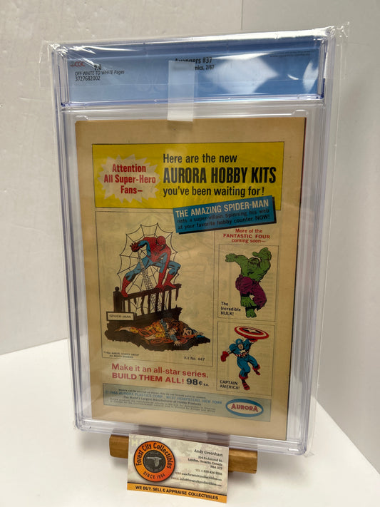 Avengers #37 (Off-White to White Pages) {CGC 9.0}