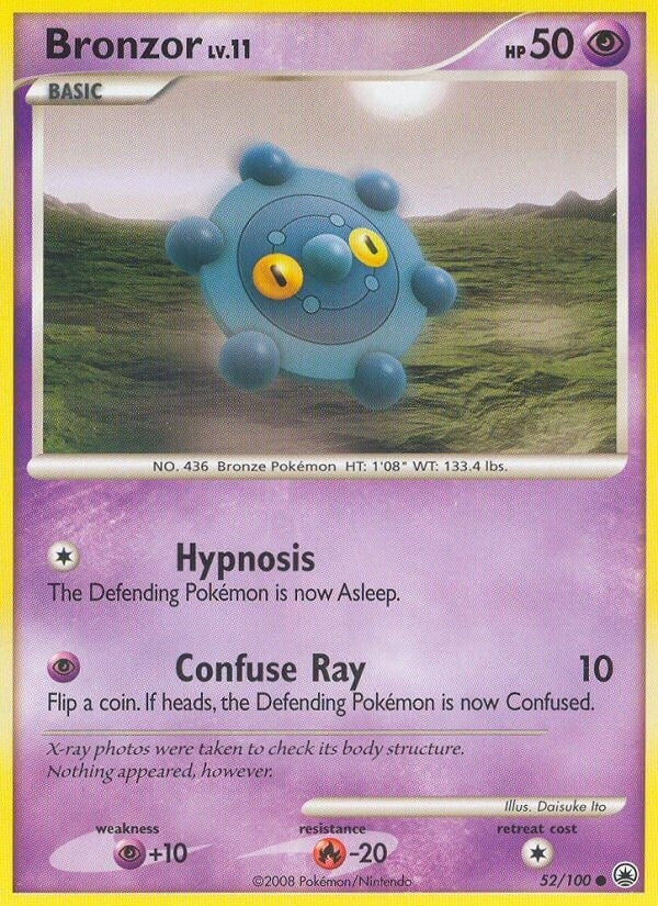 Image for Bronzor (52/100) (MD) - Pokemon