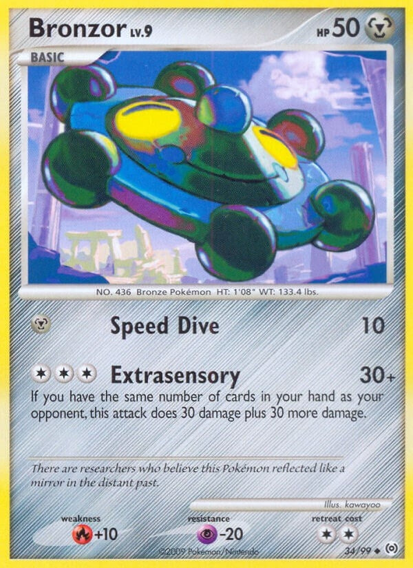 Image for Bronzor (34) (34/99) (AR) - Pokemon