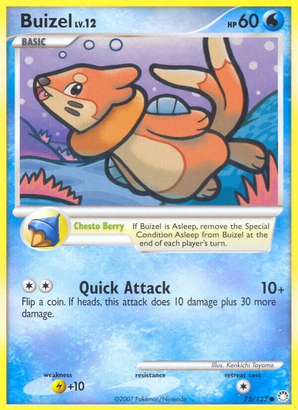 Image for Buizel (75/123) (MT) - Pokemon