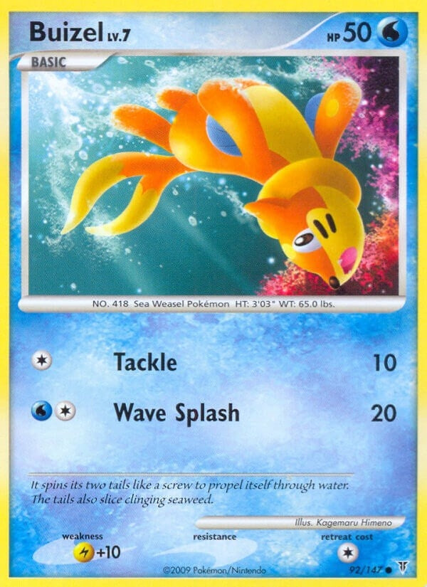 Image for Buizel (92) (SV) - Pokemon